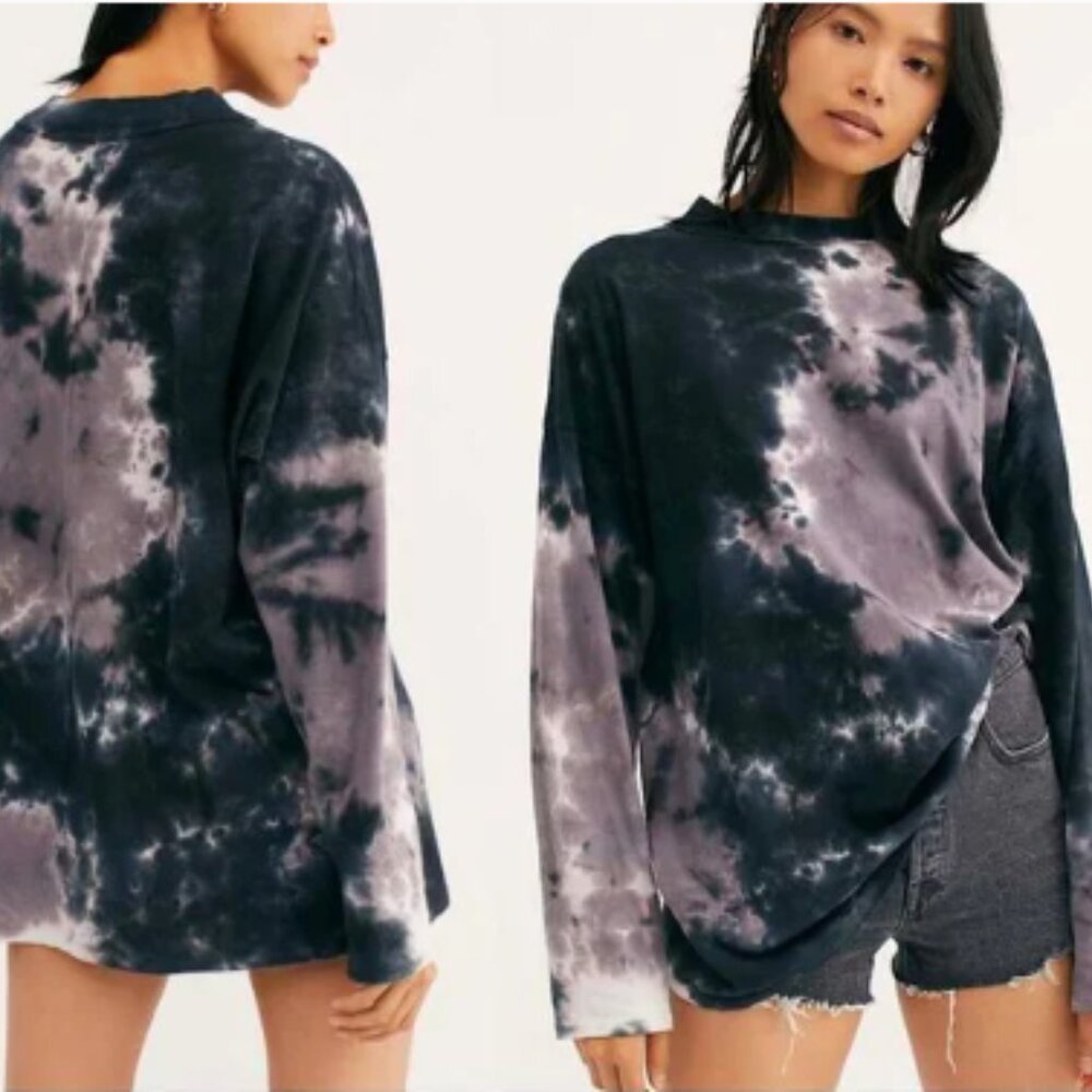 We the Free Be Free Tie Dye Long Sleeve Size XS NWOT